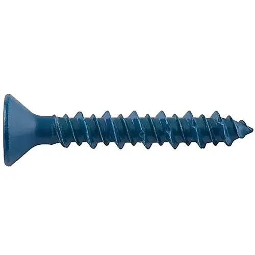 UltraCon+ Series Concrete Screw Anchor, 3/16 in Dia, 3-1/4 in L, Carbon Steel, Zinc Stalgard Blue - pack of 100 UltraCon+ Series Concrete Screw Anchor, 3/16 in Dia, 3-1/4 in L, Carbon Steel, Zinc Stalgard Blue - pack of 100
