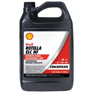 Shell Rotella 550041812-XCP6 Extended Life Nitrite-Free Coolant, 1 gal Jug, Red - pack of 6
