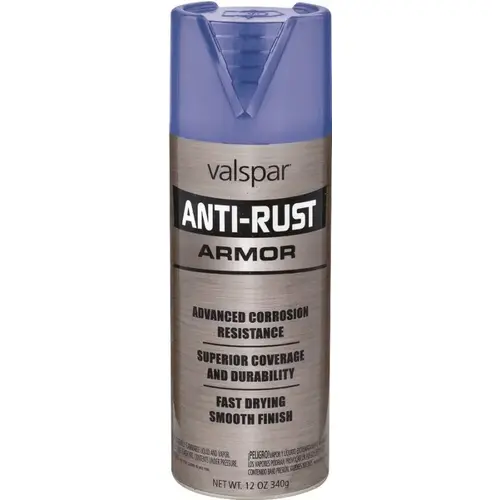 044.00.076 Anti-Rust Enamel Spray Paint, Gloss, Safety Blue, 16 oz, Aerosol Can 044.00.076 Anti-Rust Enamel Spray Paint, Gloss, Safety Blue, 16 oz, Aerosol Can
