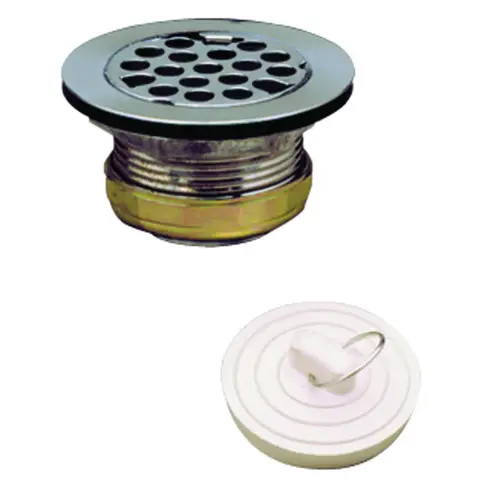 Master Duplex Strainer, Stainless Steel, For: 2 to 2-1/2 in Dia Opening Sink Master Duplex Strainer, Stainless Steel, For: 2 to 2-1/2 in Dia Opening Sink