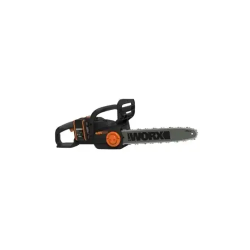 Power Share Chainsaw, 4 Ah, 40 V Battery, Lithium-Ion Battery, 16 in L Bar/Chain, 3/8 in Bar/Chain Pitch