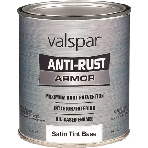 044.00.005 Enamel, Satin, Tint Base, 1 qt Can 044.00.005 Enamel, Satin, Tint Base, 1 qt Can