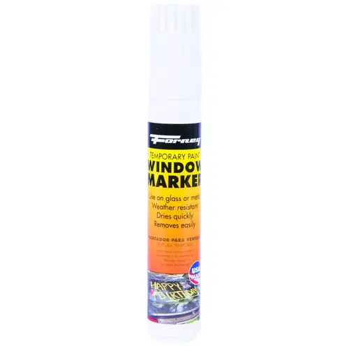 Solvent Based Window Marker, White