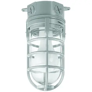 Carlon MCL150C Outdoor Light, 120 VAC, 150 W, Incandescent Lamp, Die-Cast Aluminum Fixture