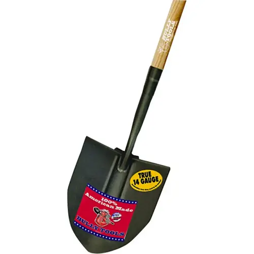92718 Irrigation Shovel, 8-1/2 in W Blade, 14 ga Gauge, Steel Blade, Wood Handle, Long Handle 92718 Irrigation Shovel, 8-1/2 in W Blade, 14 ga Gauge, Steel Blade, Wood Handle, Long Handle
