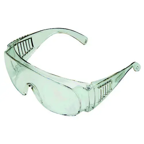 Clear Frame Safety Glasses with Anti-Fog Clear Lenses