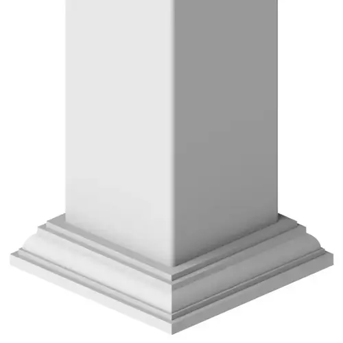 Premier Heritage Base Trim, Vinyl, White, For: Williamsburg, Traditional, Select, Premier Posts