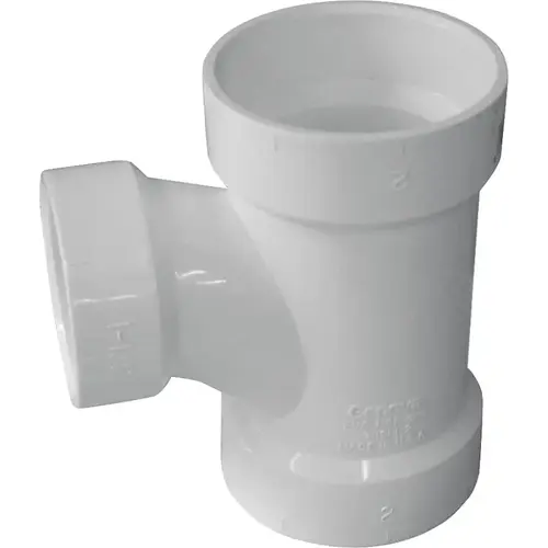 192138P Reducing Sanitary Tee, 4 x 1-1/2 in, Hub, PVC, SCH 40 Schedule 192138P Reducing Sanitary Tee, 4 x 1-1/2 in, Hub, PVC, SCH 40 Schedule