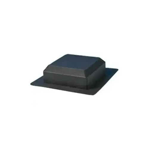Roof Vent, 18.18 in OAW, 50 sq-in Net Free Ventilating Area, Polypropylene, Black Roof Vent, 18.18 in OAW, 50 sq-in Net Free Ventilating Area, Polypropylene, Black