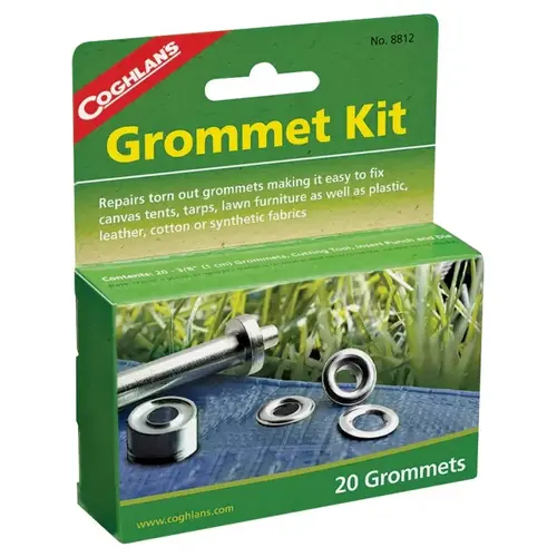 Grommet Kit, Iron, Nickel-Plated