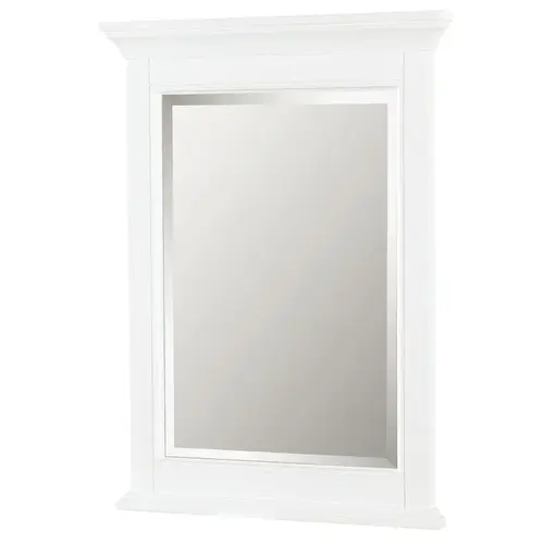 Brantley Series Mirror, 32 in L, 24 in W, White Brantley Series Mirror, 32 in L, 24 in W, White