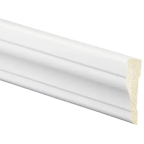 356 Series Casing Moulding, 7 ft L, 2-3/8 in W, 11/16 in Thick, Smooth Profile, Polystyrene - pack of 15 356 Series Casing Moulding, 7 ft L, 2-3/8 in W, 11/16 in Thick, Smooth Profile, Polystyrene - pack of 15