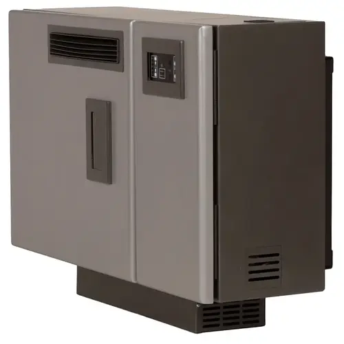 Wall Mounted Pellet Stove, 36 in W, 27 in H, 24000 Btu Heating Wall Mounted Pellet Stove, 36 in W, 27 in H, 24000 Btu Heating