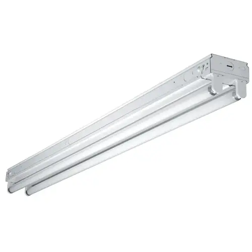 SSF Series Strip Light, 120 V, 2-Lamp, T8 Lamp White