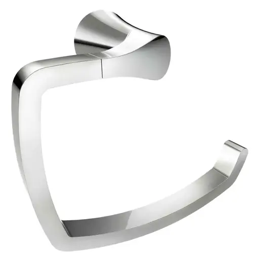 Danika Towel Ring Bright Chrome Finish