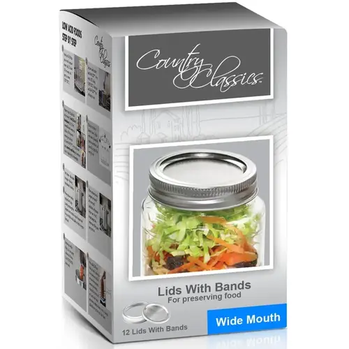 Lid and Band - pack of 12