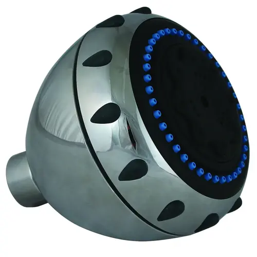 Luxury Series Shower Head, 2 gpm, Polished Chrome