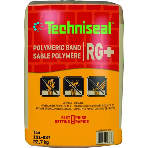 RG+ Series Polymeric Sand, Tan, 22.7 kg Bag