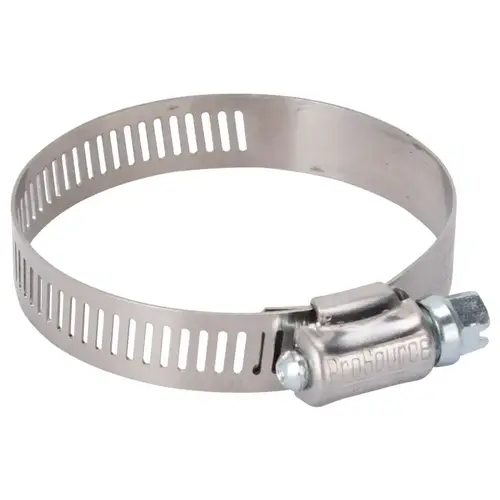 Interlocked Hose Clamp, Stainless Steel, Stainless Steel Chrome Interlocked Hose Clamp, Stainless Steel, Stainless Steel Chrome