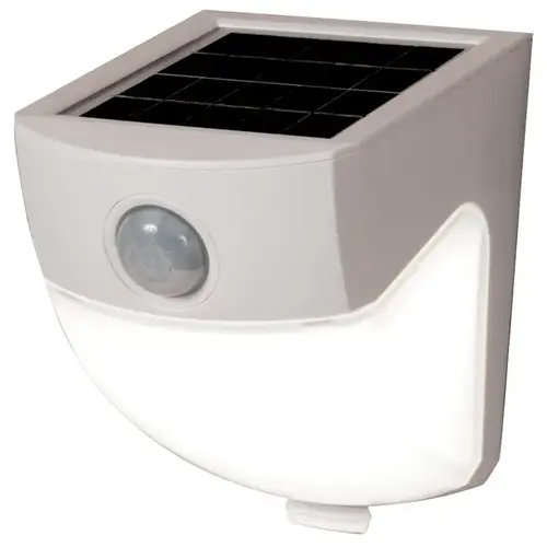 Solar Powered Wedge Flood Light, 40 W, 1-Lamp, LED Lamp, Daylight Light, 300 Lumens Solar Powered Wedge Flood Light, 40 W, 1-Lamp, LED Lamp, Daylight Light, 300 Lumens