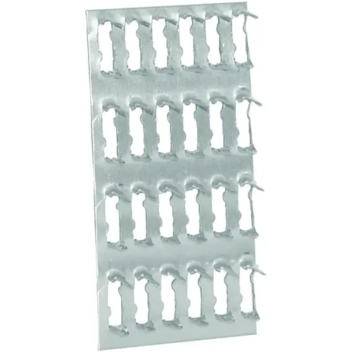 Mending Plate, 3-1/2 in L, 1-11/16 in W, Steel, Galvanized, Prong Mounting - pack of 120 Mending Plate, 3-1/2 in L, 1-11/16 in W, Steel, Galvanized, Prong Mounting - pack of 120