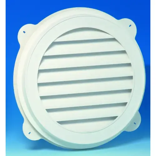 Gable Vent, Polypropylene, White Gable Vent, Polypropylene, White