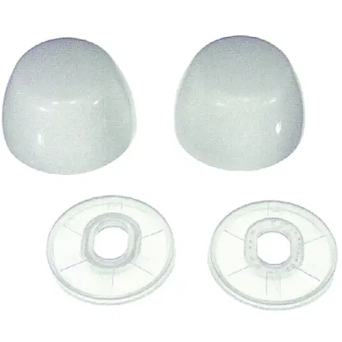 Danco Universal Round Toilet Bolt Caps In White Package Of 6 Danco Universal Round Toilet Bolt Caps In White Package Of 6