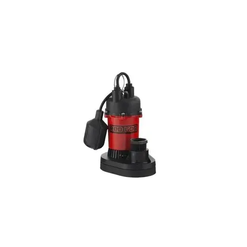 Sump Pump, 1-Phase, 4.4 A, 115 V, 1/3 hp, 1-1/2 in Outlet, 25 ft Max Head, 3200 gph, Thermoplastic Sump Pump, 1-Phase, 4.4 A, 115 V, 1/3 hp, 1-1/2 in Outlet, 25 ft Max Head, 3200 gph, Thermoplastic
