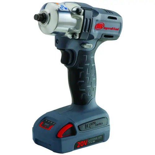 Impact Wrench Kit, Battery Included, 20 V, 2.5 Ah, 3/8 in Drive, Square Drive