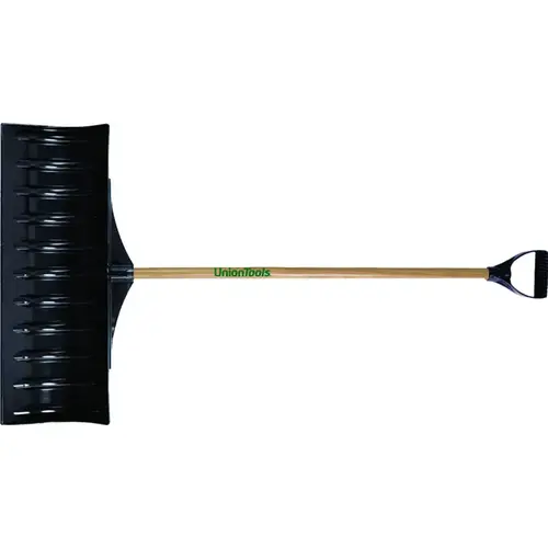 SNOW PUSHER,30 IN,POLY,WOOD HDL - pack of 4