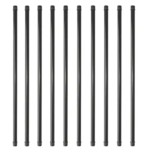 BALUSTER RND STL BLK 32X3/4IN - pack of 10 BALUSTER RND STL BLK 32X3/4IN - pack of 10