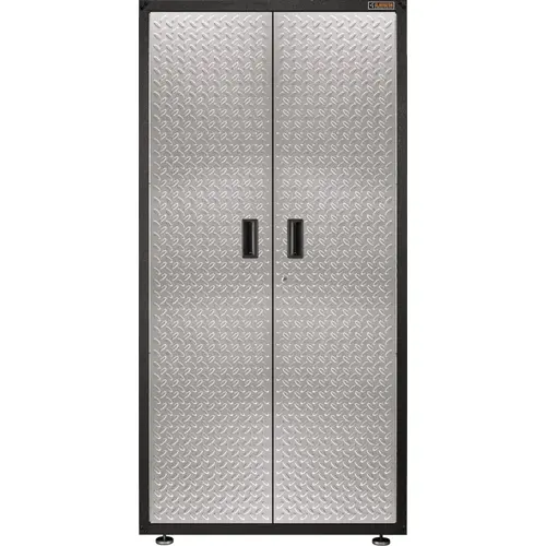 Gear Box, 225 lb, 3-Shelf, Steel, Silver Tread Gear Box, 225 lb, 3-Shelf, Steel, Silver Tread