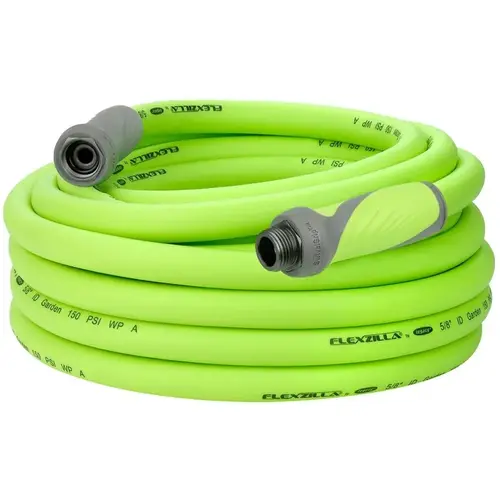 SwivelGrip HFZG550YWS-N Garden Hose, 5/8 in, 50 ft L, GHT, Polymer, Green