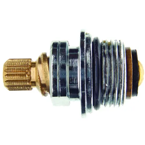 Faucet Stem, Brass, 1-31/64 in L Faucet Stem, Brass, 1-31/64 in L