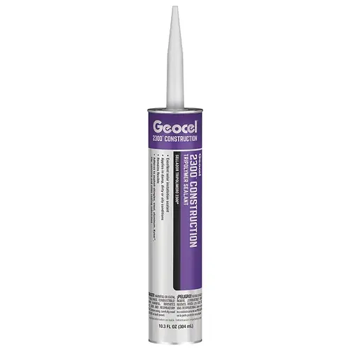 2300 Series Construction Tripolymer Sealant, Brown, 10.3 fl-oz Cartridge 2300 Series Construction Tripolymer Sealant, Brown, 10.3 fl-oz Cartridge