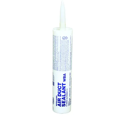 Duct Sealant/Mastic, Liquid, Cream, 10.5 oz Tube Duct Sealant/Mastic, Liquid, Cream, 10.5 oz Tube