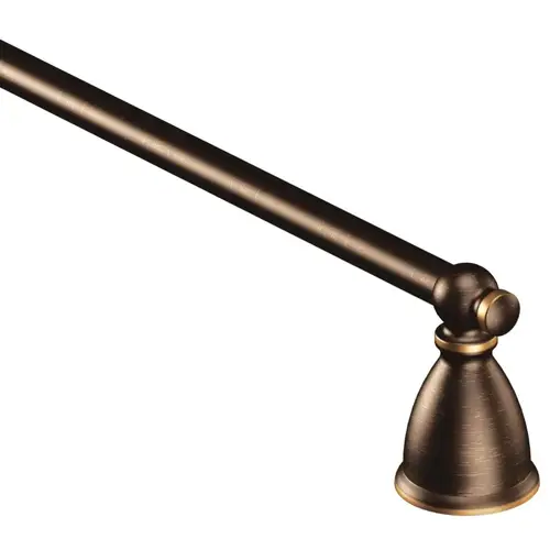 Caldwell Series Towel Bar, 24 in L Rod, Stainless Steel/Zamac, Mediterranean Bronze, Surface Mounting Caldwell Series Towel Bar, 24 in L Rod, Stainless Steel/Zamac, Mediterranean Bronze, Surface Mounting