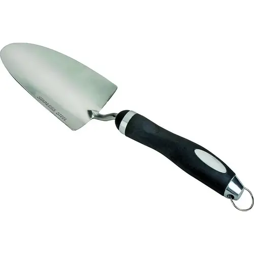 Garden/Transplanting Trowel, 6 in L Blade, 3-1/2 in W Blade, Stainless Steel Blade Garden/Transplanting Trowel, 6 in L Blade, 3-1/2 in W Blade, Stainless Steel Blade