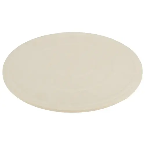 Pizza Stone, 15 in L, Cordierite, Beige