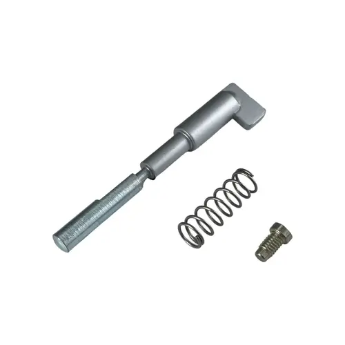 Thumb Turn Dogging Pin Assembly Satin Aluminum Finish
