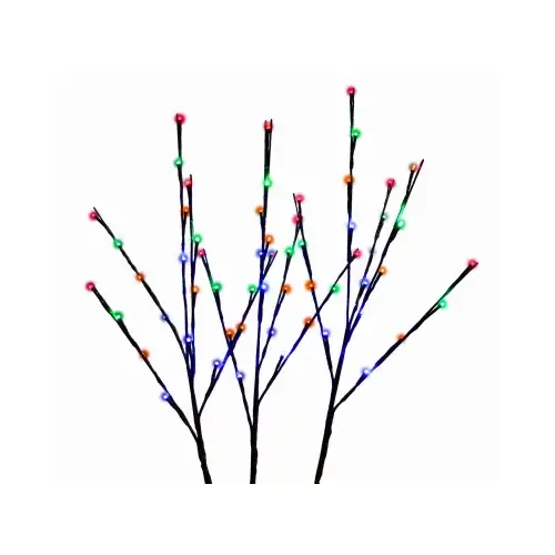 Twig Lights, Multi Color LEDs, Battery Operated - pack of 3