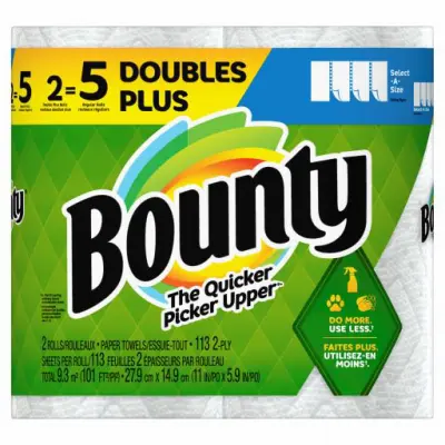 Procter & Gamble 2CT DBL Plus Rolls White 05707