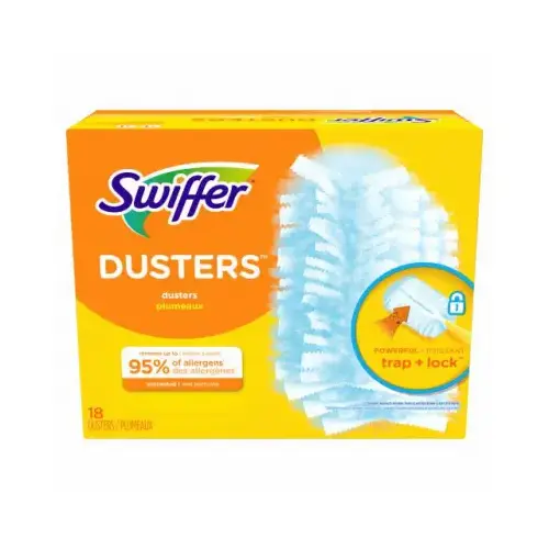 Swiffer 99036 Refill Duster, 6 in Head, Microfiber Head, Light Blue Swiffer 99036 Refill Duster, 6 in Head, Microfiber Head, Light Blue