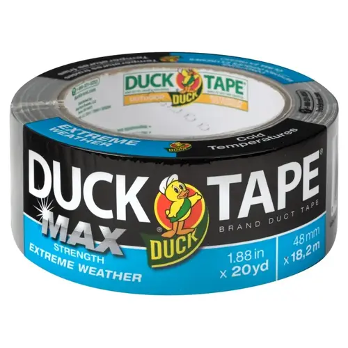 Duct Tape, 20 yd L, 1.88 in W, Silver