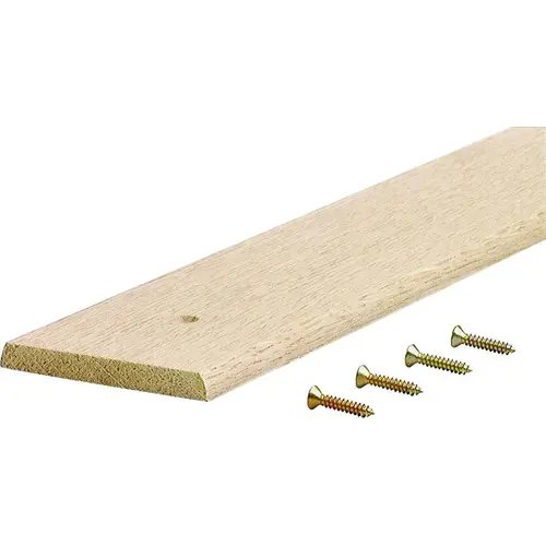 Seam Binder, 36.13 in L, 3 in W, Smooth Surface, Oak Wood, Unfinished Seam Binder, 36.13 in L, 3 in W, Smooth Surface, Oak Wood, Unfinished