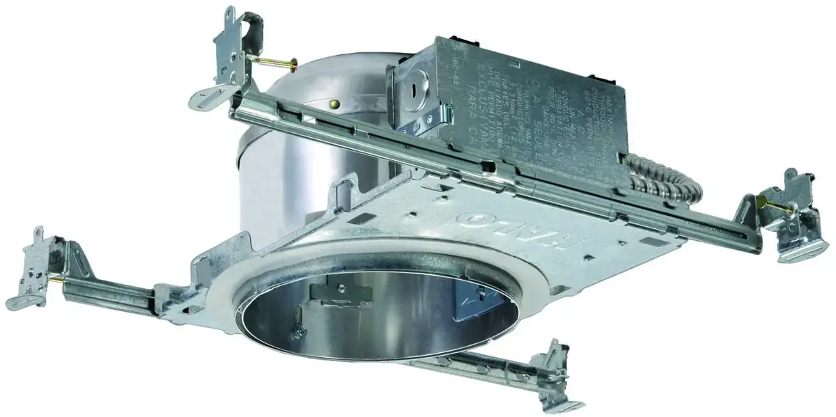 Halo Recessed Housing 6 in Dia Recessed Can Aluminum Silver H27ICAT