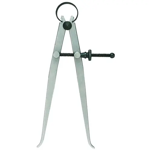 Caliper, 0 to 6-1/2 in, 6-1/2 in Jaw, Steel Caliper, 0 to 6-1/2 in, 6-1/2 in Jaw, Steel