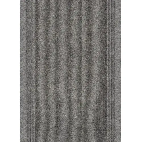 MT1000275 Rug, 60 ft L, 26 in W, Runner, Polypropylene Rug, Gray MT1000275 Rug, 60 ft L, 26 in W, Runner, Polypropylene Rug, Gray