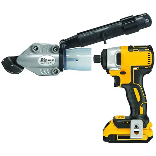 Metal Cutting Attachment Shear, Heavy-Duty, Steel, Galvanized