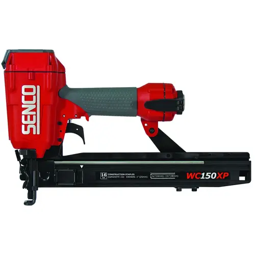 PS15XP Heavy Wire Stapler, 1 in W Crown, 5/8 to 1-1/2 in L Leg, Wide Crown Staple, 160 Magazine, 3.18 scfm Air Red PS15XP Heavy Wire Stapler, 1 in W Crown, 5/8 to 1-1/2 in L Leg, Wide Crown Staple, 160 Magazine, 3.18 scfm Air Red